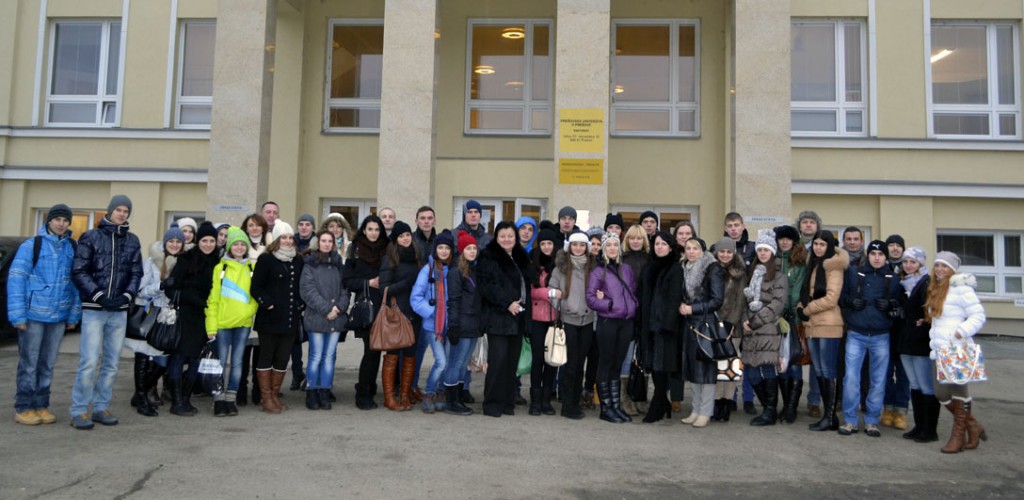 Наші туризмознавці відвідали Пряшівський університет у День відкритих дверей тамтешнього факультету менеджменту Наші туризмознавці відвідали Пряшівський університет у День відкритих дверей тамтешнього факультету менеджменту
