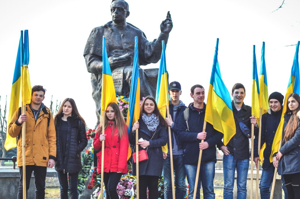 Студенти УжНУ долучилися до урочистостей з нагоди 78 річниці проголошення Карпатської України
