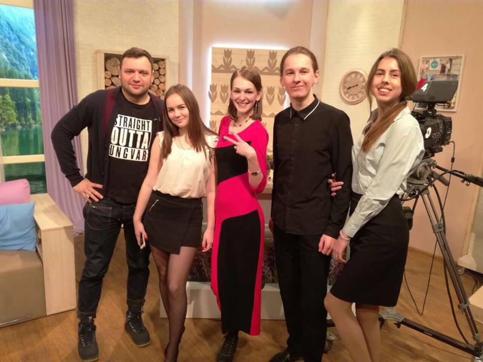 Прикладні лінгвісти на телеканалі "Тиса" та на місцевому радіо Прикладні лінгвісти на телеканалі "Тиса" та на місцевому радіо