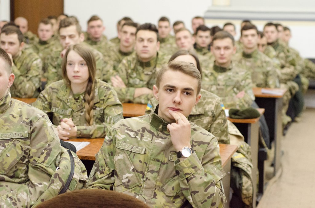 Patriotic education class held at the Department of Military Training