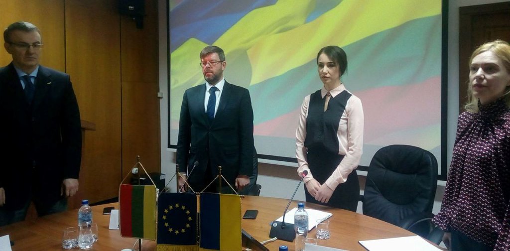 “We want Ukraine to write its own success story,” said Ambassador Extraordinary and Plenipotentiary of the Republic of Lithuania to Ukraine Marius Janukonis at the meeting held at UzhNU
