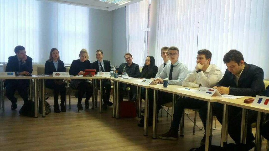 Студенти МЕВ взяли участь у моделюванню діяльності Ради Безпеки ООН Студенти МЕВ взяли участь у моделюванню діяльності Ради Безпеки ООН