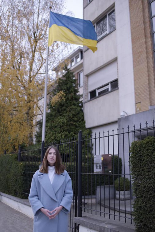 Студентка факультету МЕВ проходила практику в Посольстві України в Королівстві Бельгія у місті Брюссель. Студентка факультету МЕВ проходила практику в Посольстві України в Королівстві Бельгія у місті Брюссель.