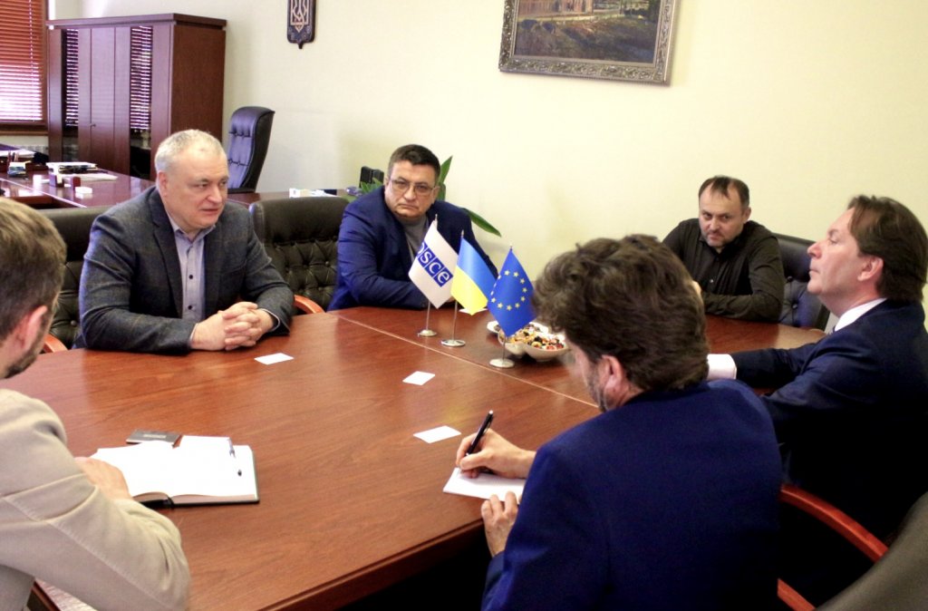 В УжНУ відбулася зустріч із координатором проектів ОБСЄ в Україні

