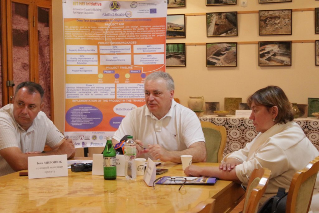 UzhNU told about the international project Skills2Scale UzhNU told about the international project Skills2Scale
